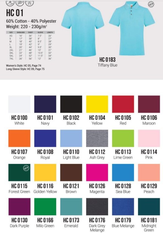 t shirt swatches