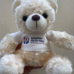 custom soft toy singapore, wahmee.com.sg, Bear Singapore Police